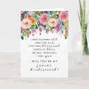 Search for junior bridesmaid cards Proposal