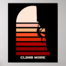 Search for rock climbing posters Mountain climber