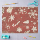 Search for vintage christmas tissue paper Poinsettia