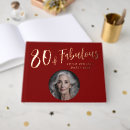 Search for 80th birthday guest books Modern