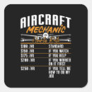 Search for aircraft mechanic stickers Pilot