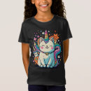 Search for cat unicorn kids clothing Funny