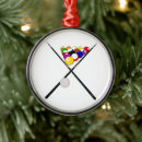 Search for pool cues christmas tree decorations Billiard balls