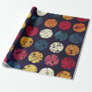 Search for circled wrapping paper Illustration