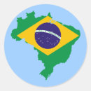 Search for map of brazil stickers Brasil
