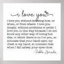 Search for romantic love quote posters Black and white