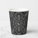 Search for halloween paper cups Black and white