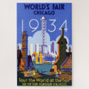 Search for vintage art deco puzzles Blue