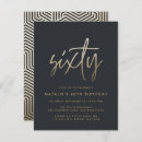 Search for 60th birthday invitations Sixty