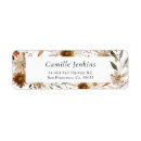 Search for bohemian bridal shower return address labels Fall foliage