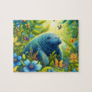 Search for manatee puzzles Cute