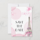 Search for eiffel tower save the dates Birthday