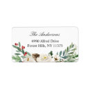 Search for holly berries return address labels Flowers