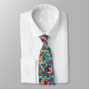 Search for square pattern ties Abstract