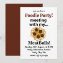 Search for meatball invitations Pasta