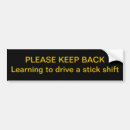 Search for stick shift bumper stickers Humour