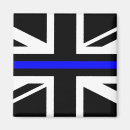 Search for thin blue line magnets Flag