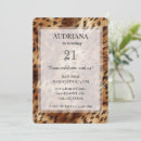Search for cheetah print invitations Chic