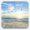 Search for beach birds stickers Sun