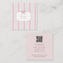 Search for bows business cards Coquette