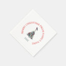 Search for christmas robin napkins Red