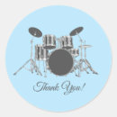 Search for drum set stickers Music