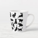 Search for cat silhouettes mugs Animals
