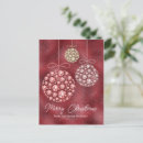 Search for red ornament postcards Elegant