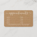 Search for hairdresser appointment cards Makeup