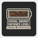 Search for powered by coffee stickers Funny