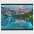 Search for lakes wrapping paper Mountains