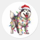 Search for happy puppy dog stickers Xmas