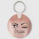 Search for salons key rings Blush pink