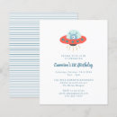 Search for alien 4x5 invitations Cute