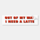 Search for caffeinated bumper stickers Coffee