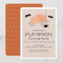Search for pumpkin carving party invitations Fall