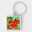 Search for original painting key rings Red