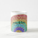 Search for rainbow peace mugs Inspirational