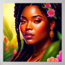 Search for beautiful black woman posters Wall