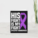Search for purple awareness ribbon cards Fight