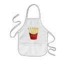 Search for fast food aprons Illustration