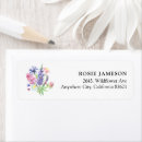 Search for summer party return address labels Flowers
