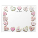 Search for heart shaped notepads Pink