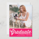 Search for hot pink graduation invitations Graduate