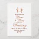 Search for crab wedding invitations Beach