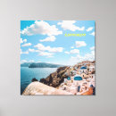Search for santorini canvas prints Travel