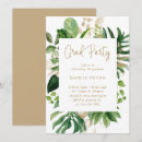 Search for greenery graduation invitations Botanical