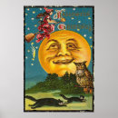 Search for black cat moon stars posters Owl