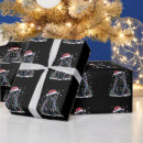 Search for black santa wrapping paper Festive