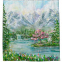 Search for mountain landscape shower curtains Mountains